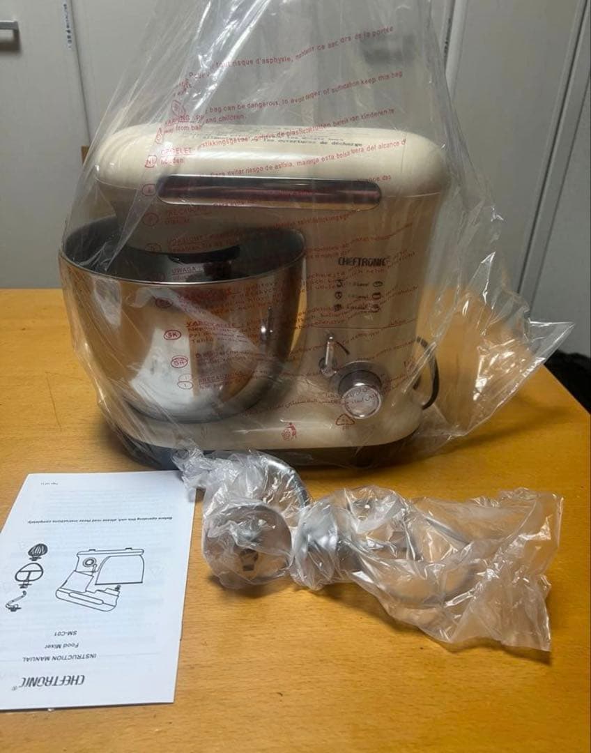 全自動多機能キッチン電気スタンドミキサー、自動生地ミキサー、家庭用泡立て器