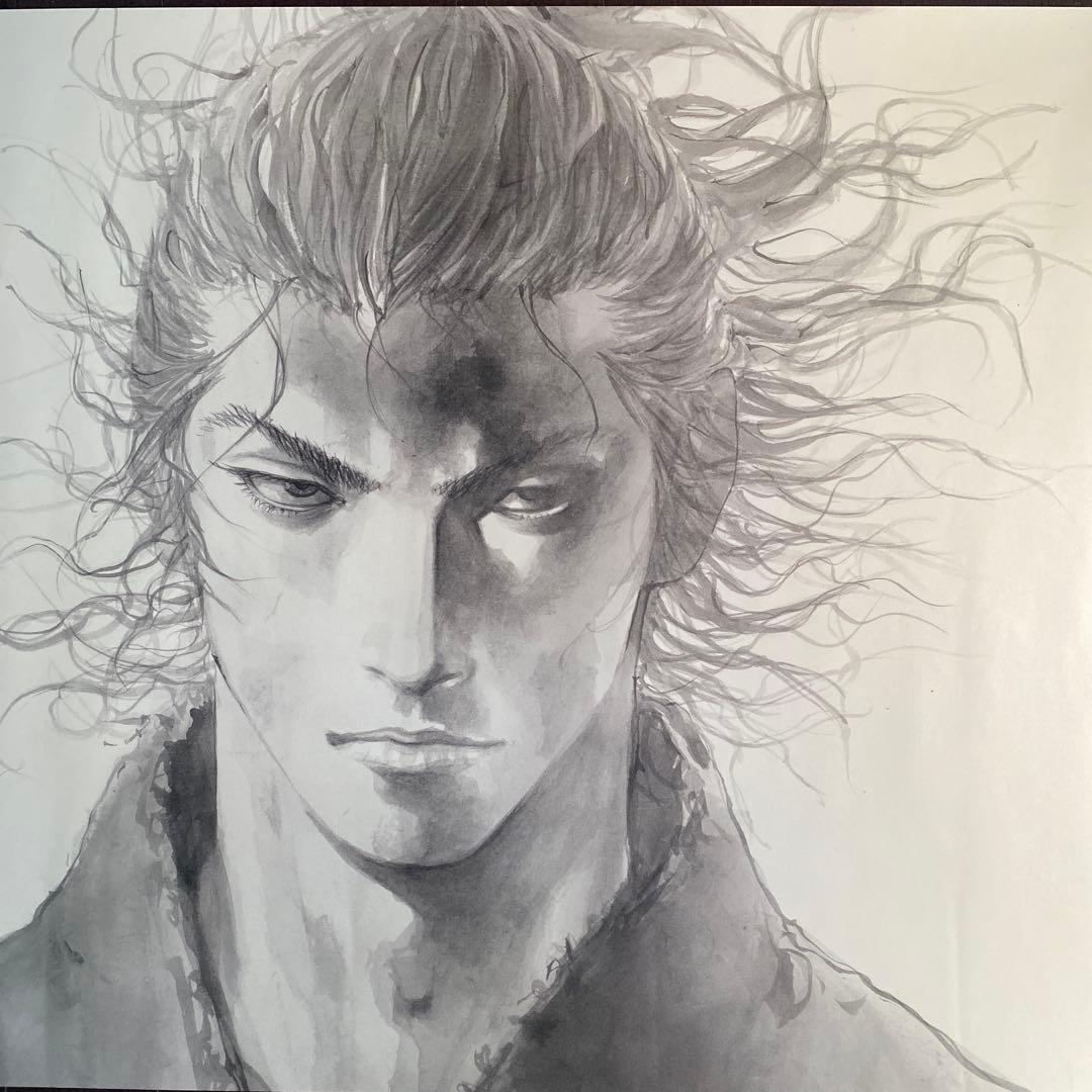 井上雄彦 最後のマンガ展 バガボンドB1ポスター 2種