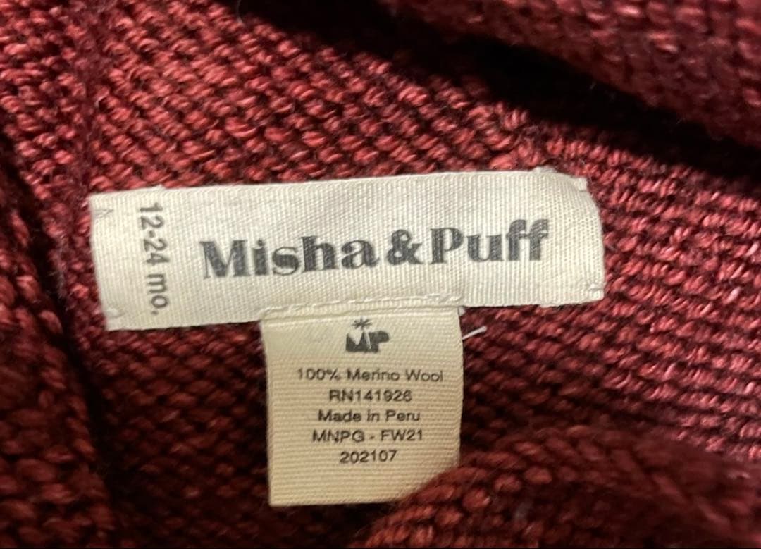 帽子 misha and puff Pointy PeakHat