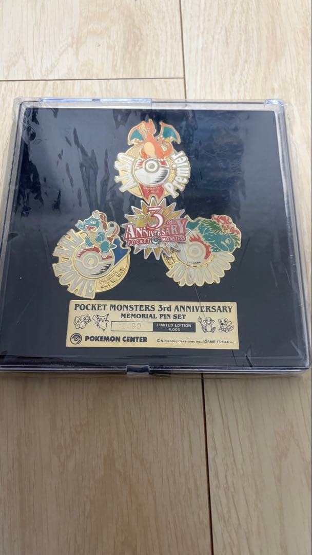 ポケットモンスター3周年記念ピンセット