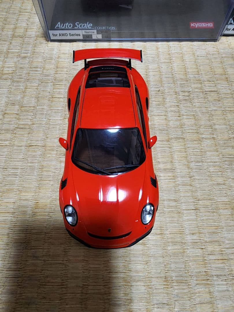 京商 オートスケールイニシャルD AE86未開封とHKSその他使用済みボディ