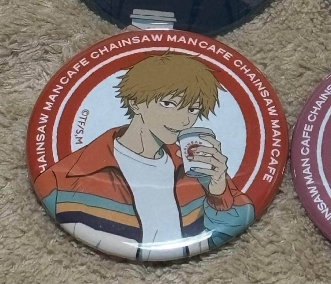 みさ・チェンソーマン ・カフェ・缶バッチ