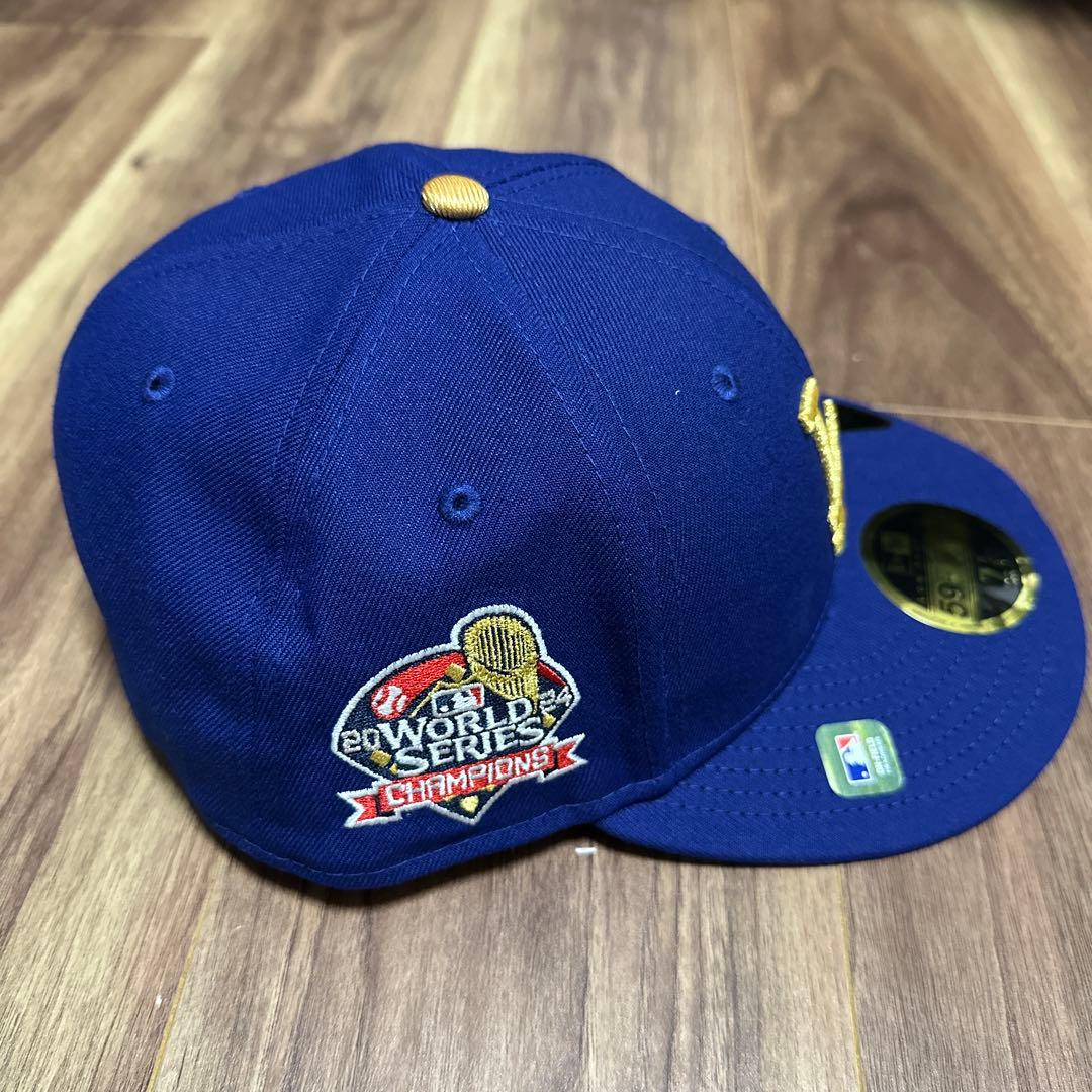 LAドジャース2024年ワールドチャンピオン記念キャップ 59FIFTY