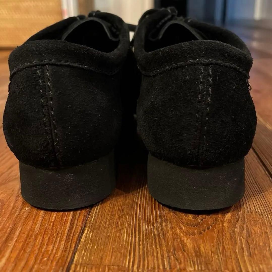 クラークス　ワラビー　ゴアテックス　26.5㎝　ブラック　スエード　黒