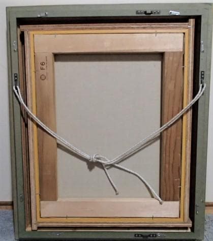 刑部人『 薔薇 』立体複製画 （日本写真印刷製）Ｆ6　中古美品