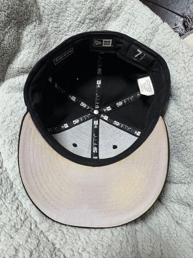 ☆レア supreme ニューエラ コラボキャップ 7½ NEWERA シュプ