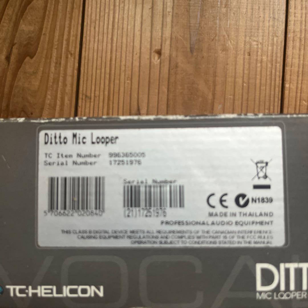 DITTO MIC LOOPER 箱付き
