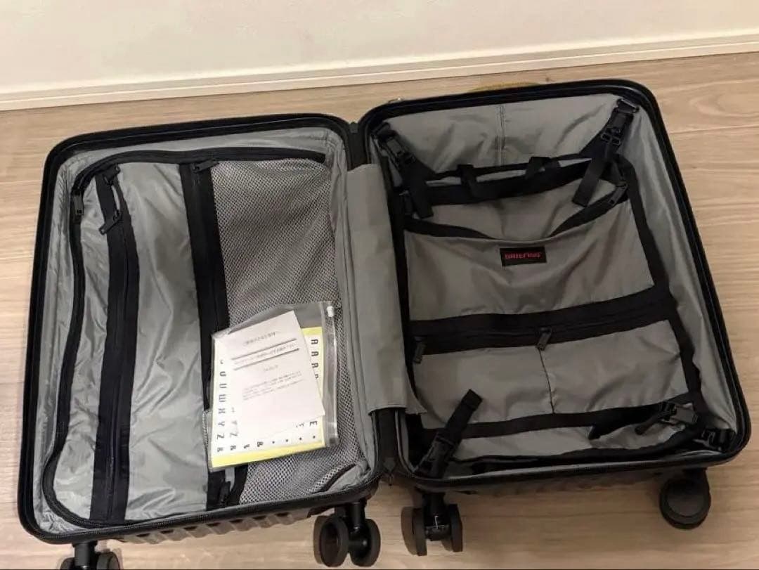 ブリーフィングBRIEFINGキャリーケースジェットトラベルブラック