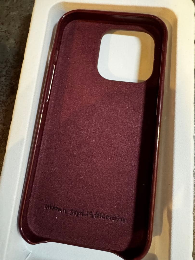 Wilson Satisfaction バーガンディ iPhoneケース　正規品