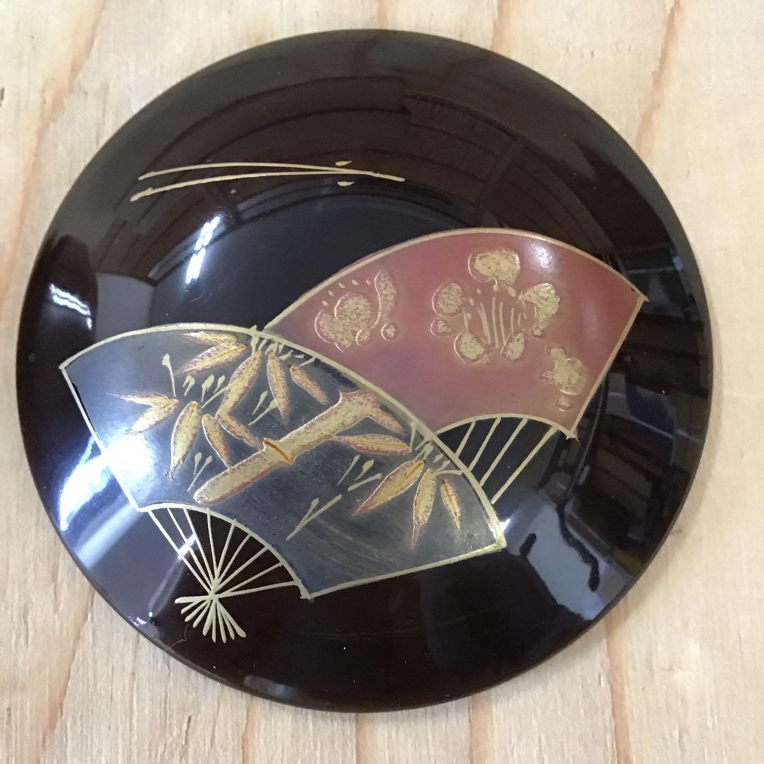 茶道具 蒔絵 香合 No87