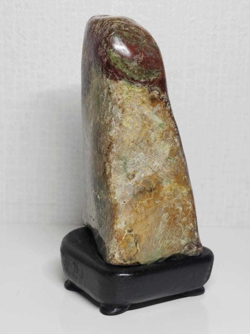 花紋石 524g 錦石 碧玉 ジャスパー 紋石 菊花石 水石 鑑賞石 自然石