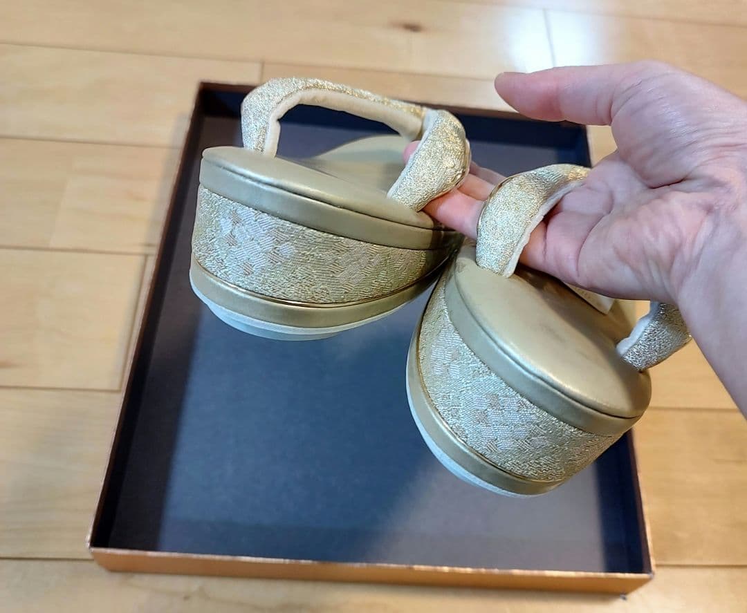 礼装　和装バッグ草履セット　和装バッグと草履セット　結婚式　入学式　卒業式