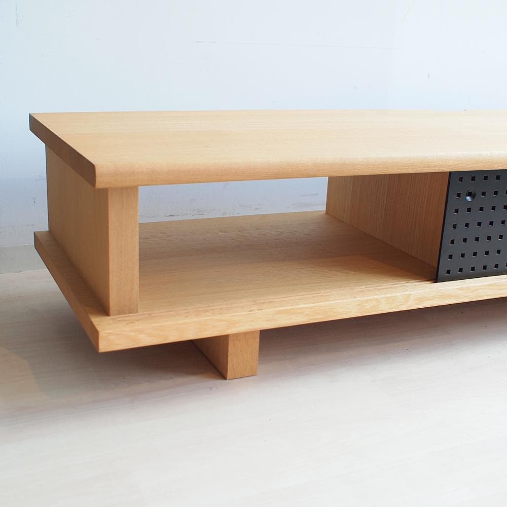 柏木工/KASHIWA オーク無垢材 テレビボード 180cm TV台ローボード