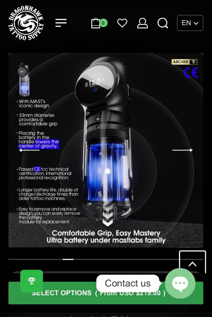その他 Mast Archer S Pro Tattoo machine