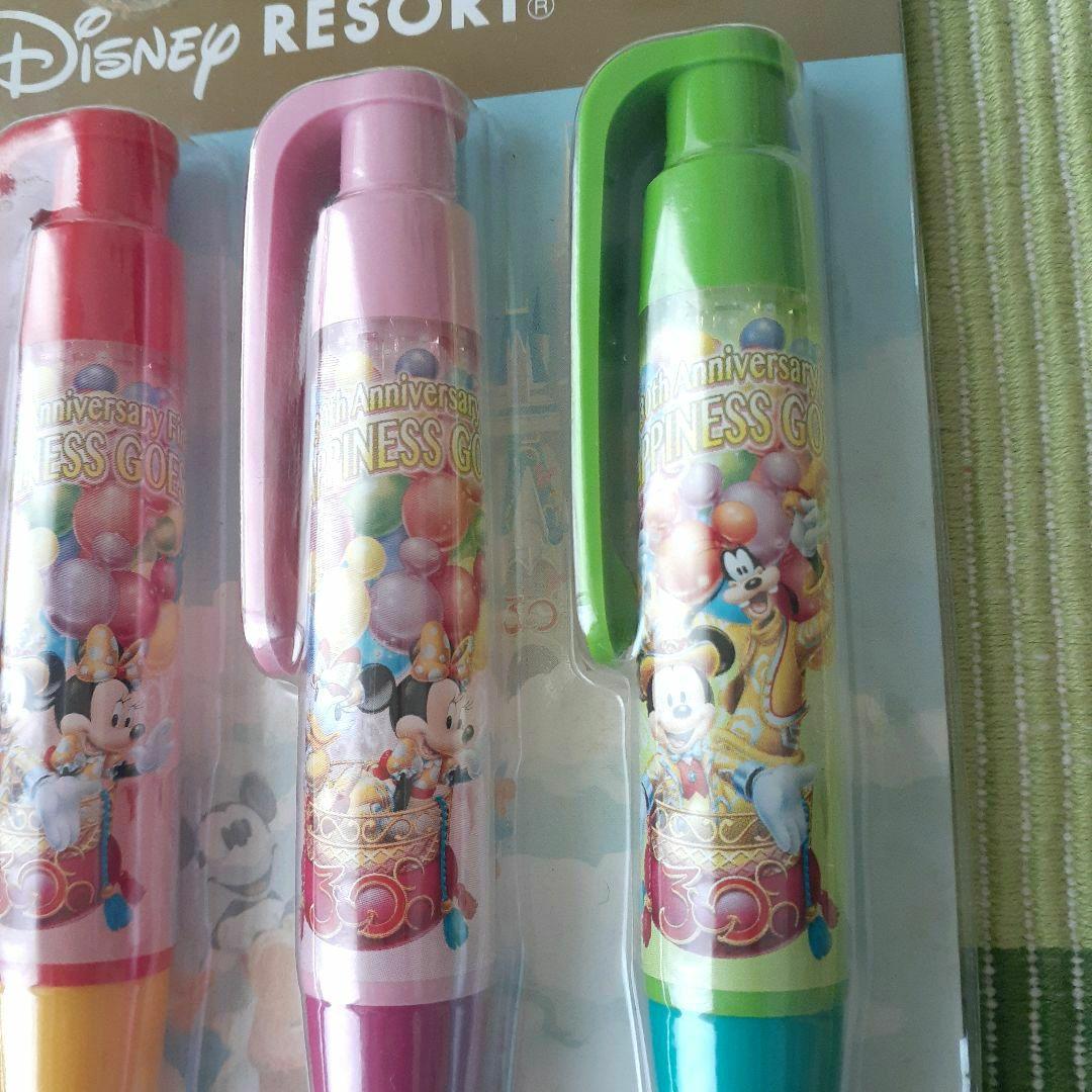ディズニー　30周年　ボールペン　ハピネス　バルーン　風船　ミッキー　ミニー