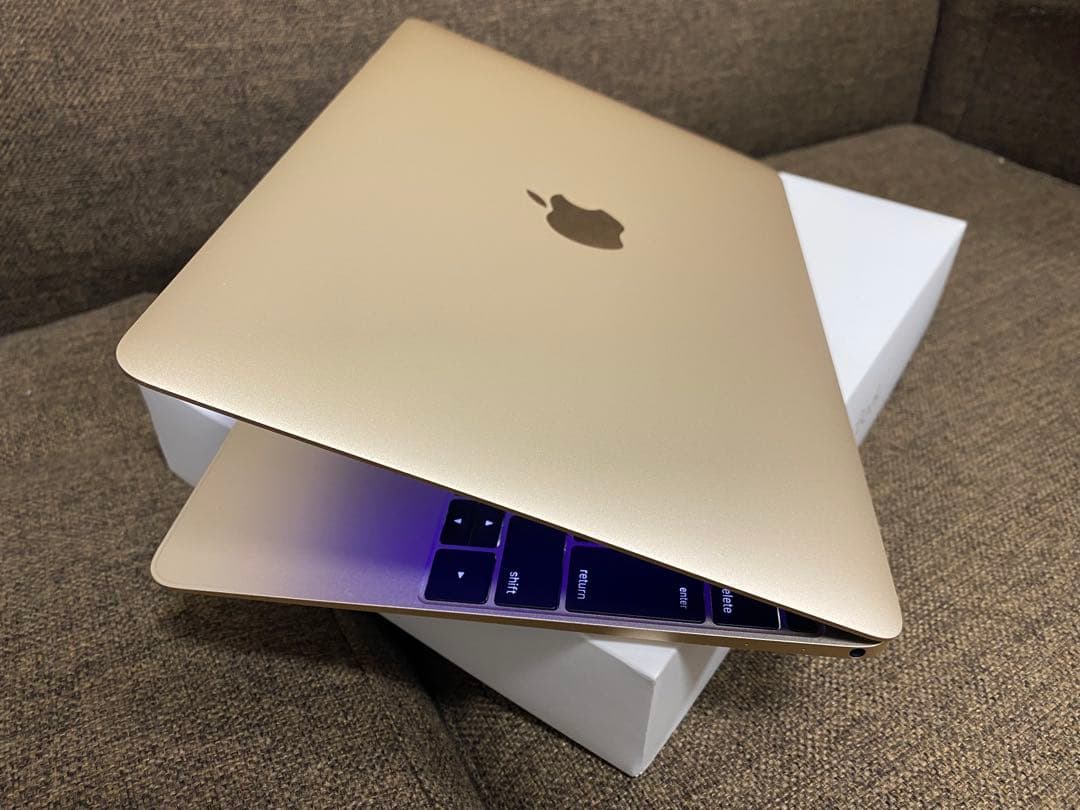 Apple MacBook ゴールド8GB　retina オフィス永続版