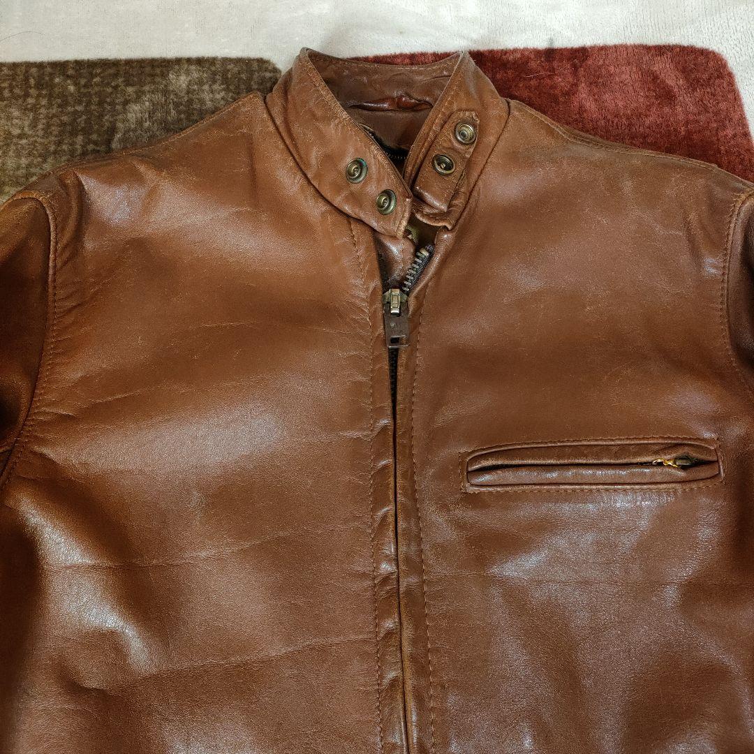 絶版レア141希少茶Schottシングル代表641の革違い34、交換も可！