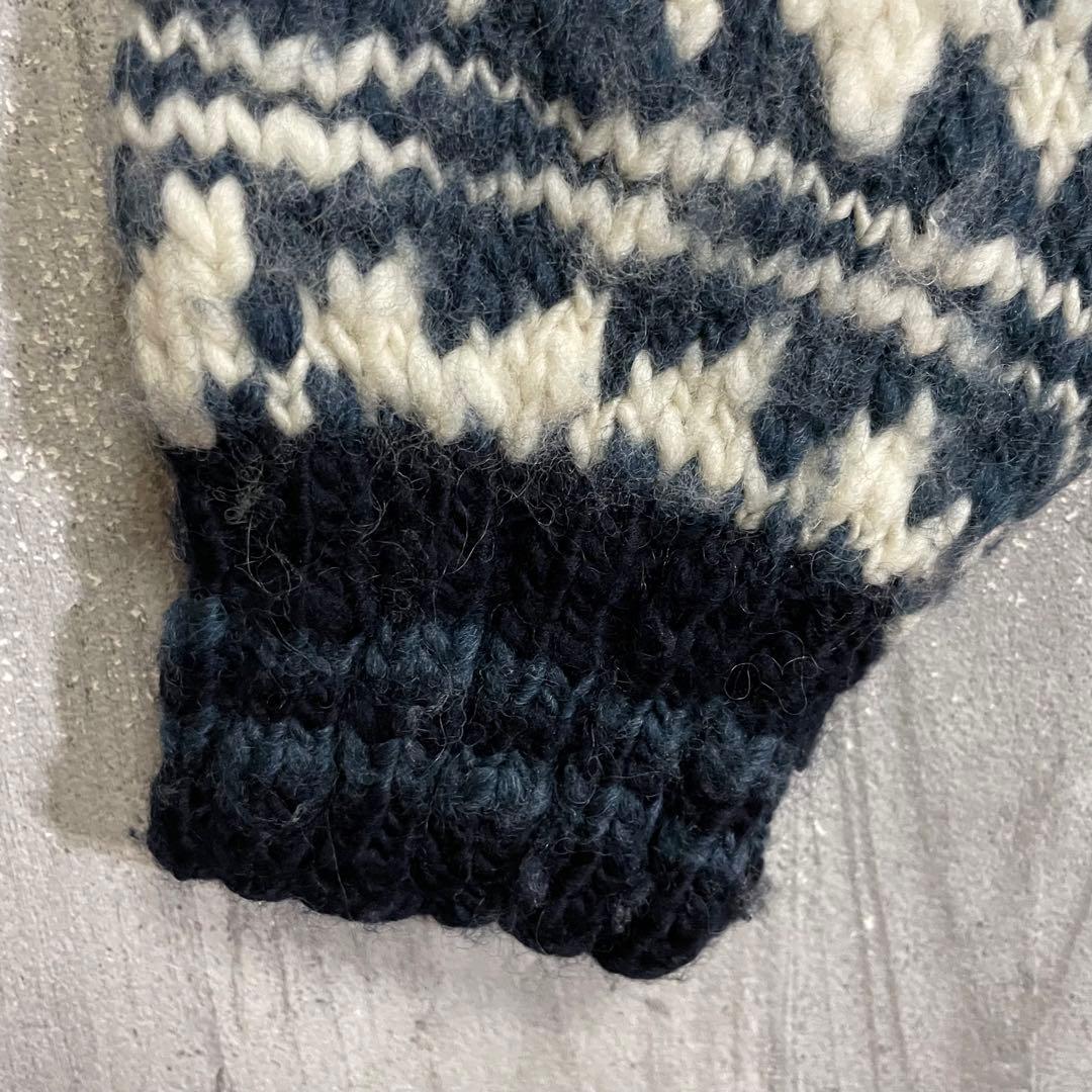 【希少モデル】ラルフローレン　サンダーバード柄　ジップニットジャケット　XL