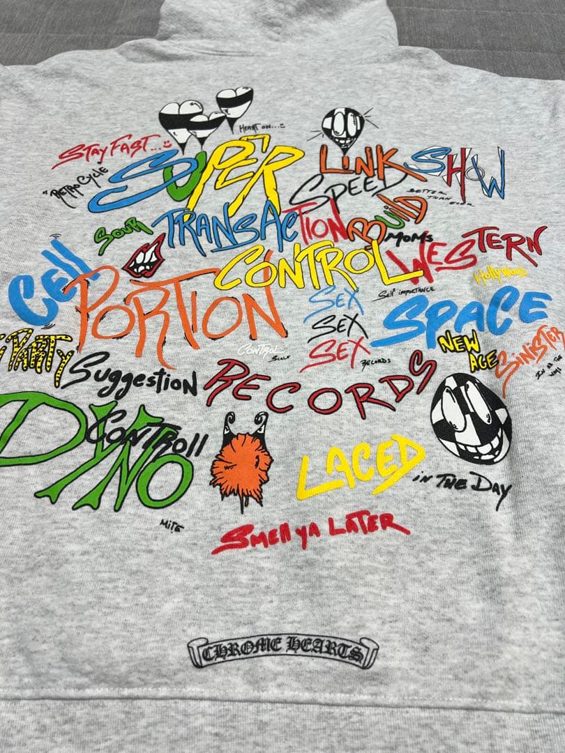 クロムハーツ マッティボーイ ブレイン フーディ パーカー　短時間試着のみ　Ｌ