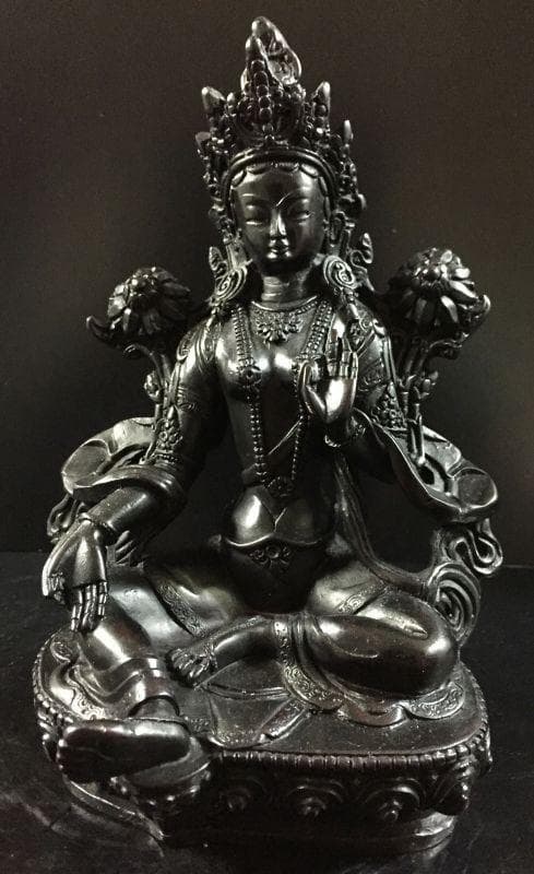 ◆グリーンターラー（緑多羅菩薩）◆仏教　チベット-AA1