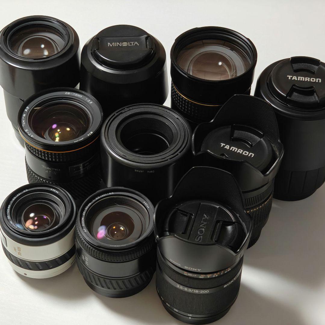 【ジャンク】Aマウントレンズ まとめ 10本