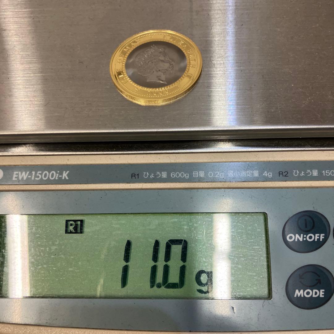 ポプジョイミント記念　fine gold 9999／メタル