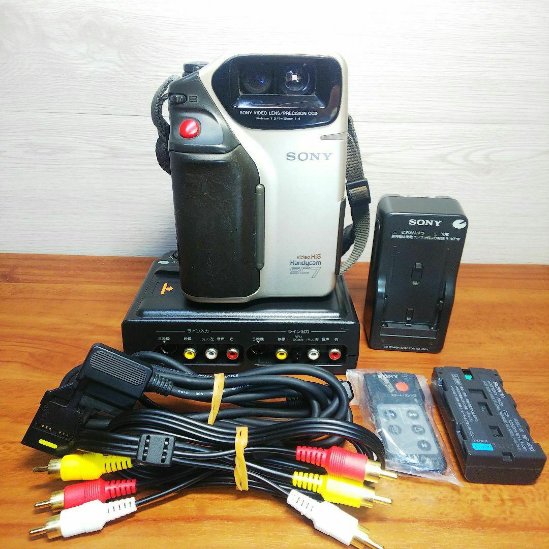 SONY Handycam Hi8 8ミリビデオカメラ CCD-SC7 動作品