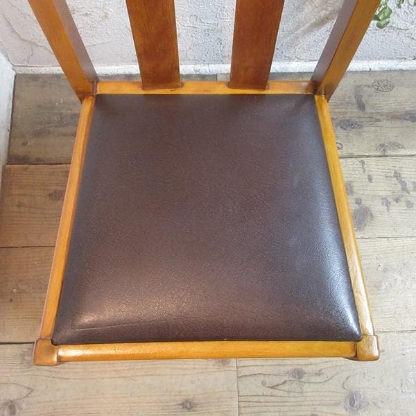 イギリス アンティーク 家具 ダイニングチェア 椅子 イス 店舗什器 4891d