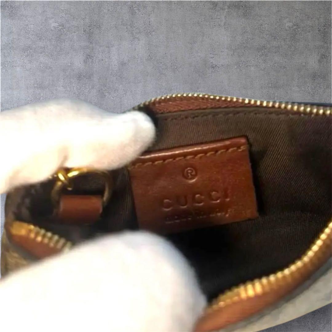 ★ 美品 ★GUCCI グッチ キーリング付きカードケース