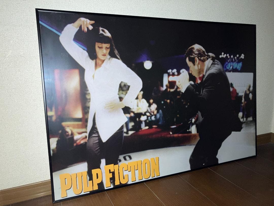 ネオヴィンテージ！2013年製★特大！パルプフィクション ポスター 額付