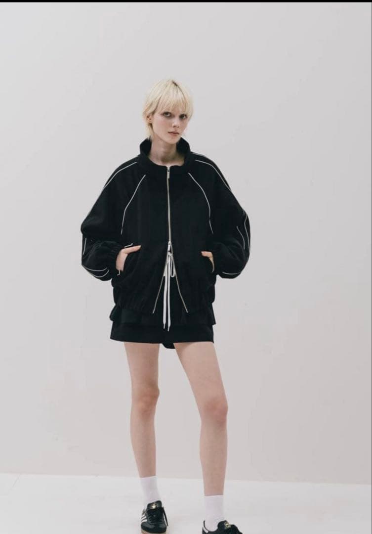 THE TOE THETOE Brixton Track Skirt ブラック