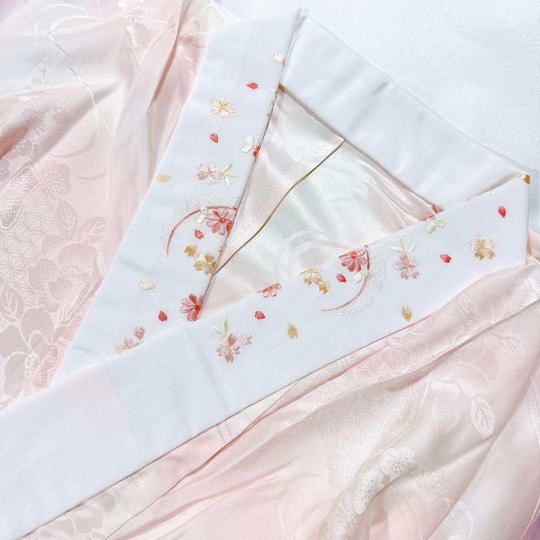 松竹梅　クリーム　振袖　成人式　フルセット