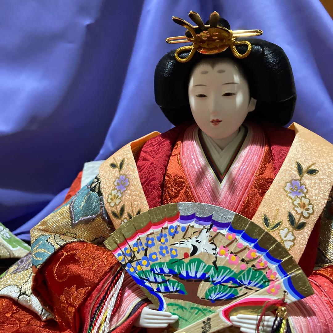 浪漫工房　です。 雛人形　ひな祭り　親王飾り　九番
