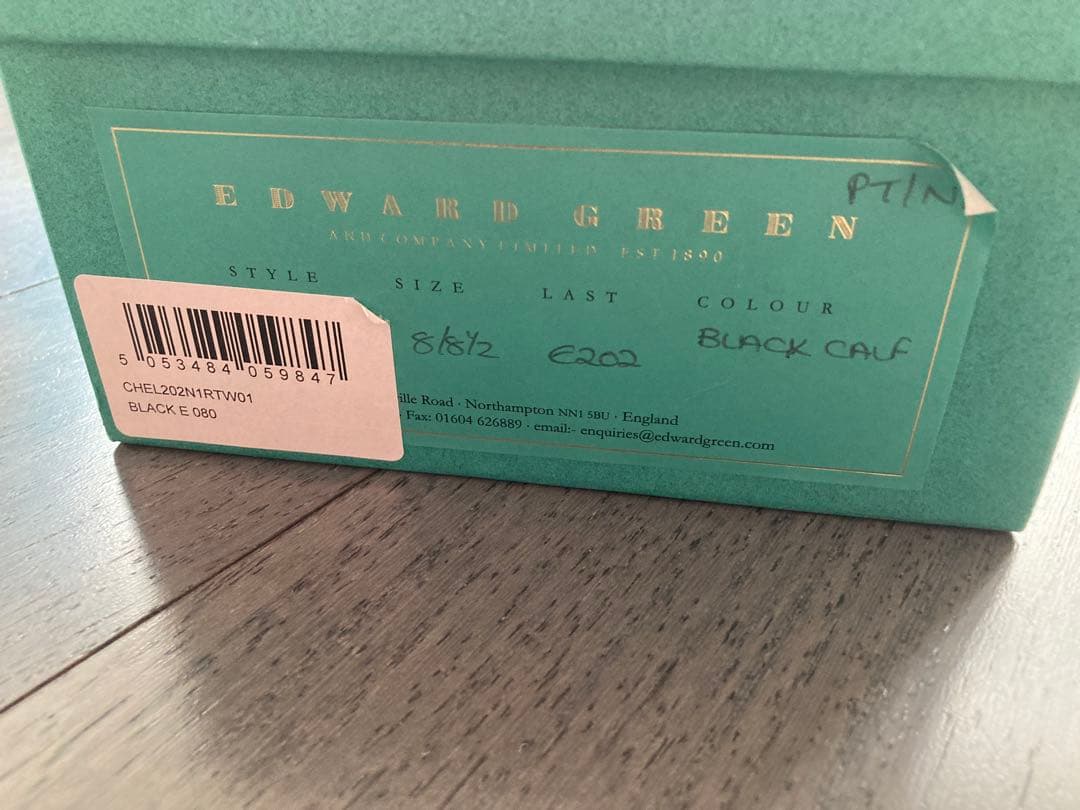エドワードグリーン　チェルシー　ブラック　26.5相当