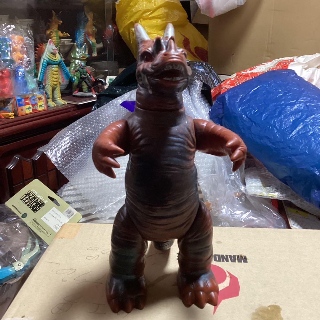 ブルマァク 当時物　ウルトラQ 地底怪獣パゴス　落書き破損無し。プロフ必読