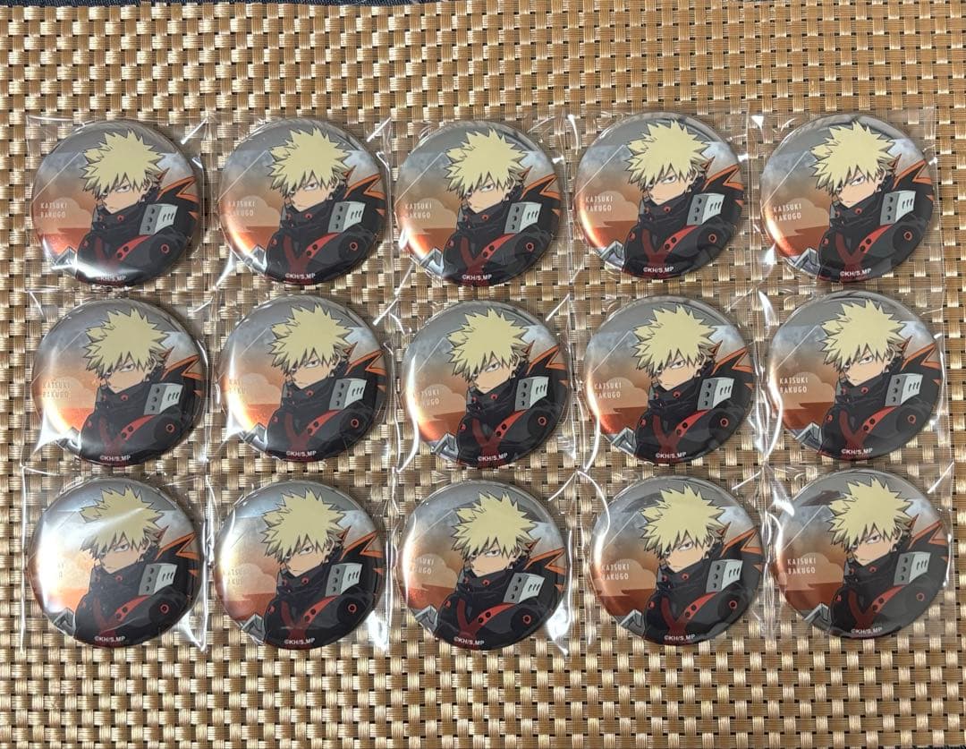 爆豪勝己 ヒロアカ 7期新ビジュアルⅡ トレーディングメタル缶バッジ