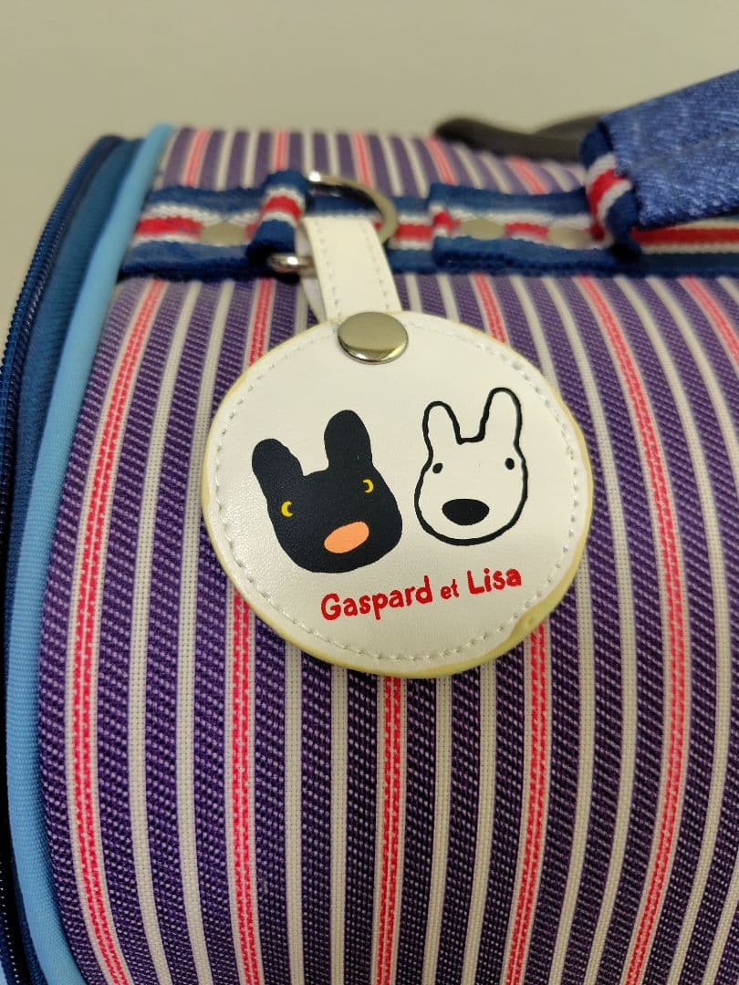【 レア商品 】リサとガスパール　キャスター付きデニムキャリーケース