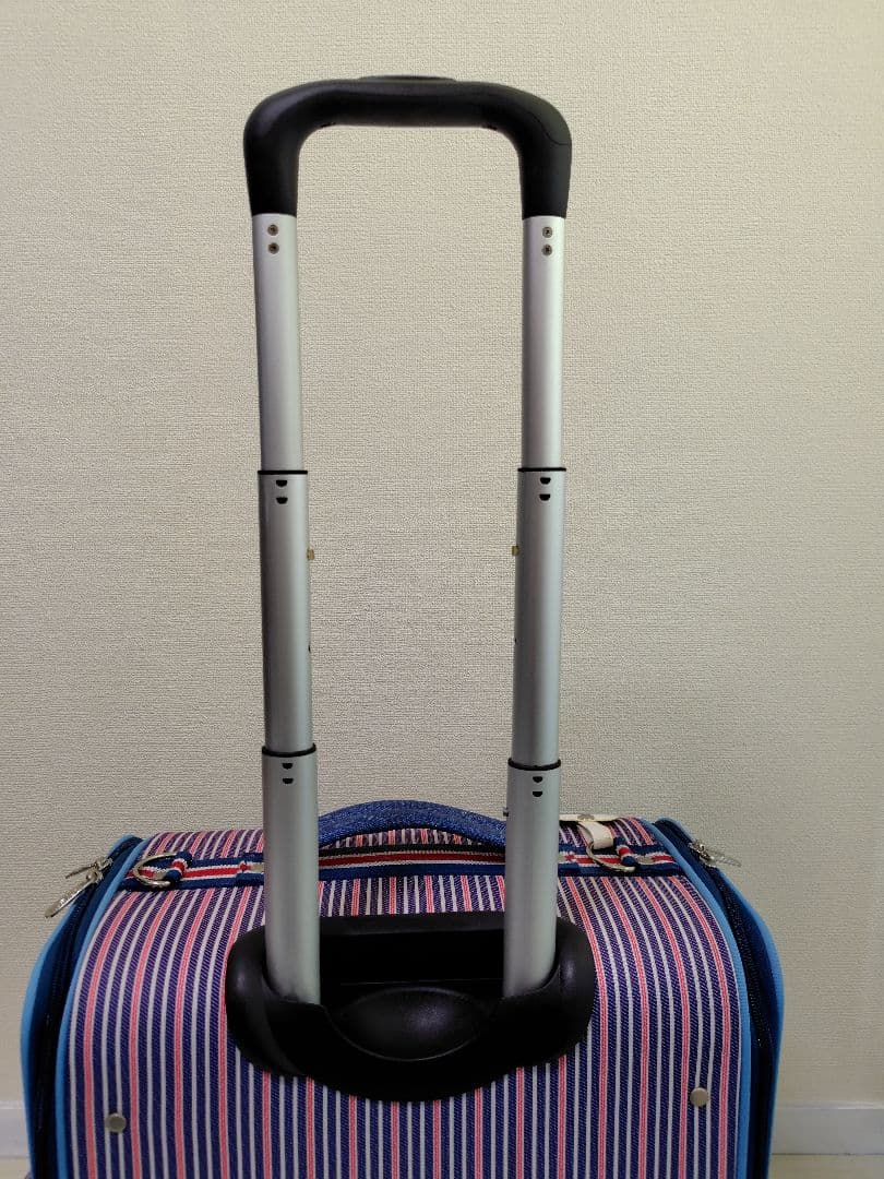 【 レア商品 】リサとガスパール　キャスター付きデニムキャリーケース