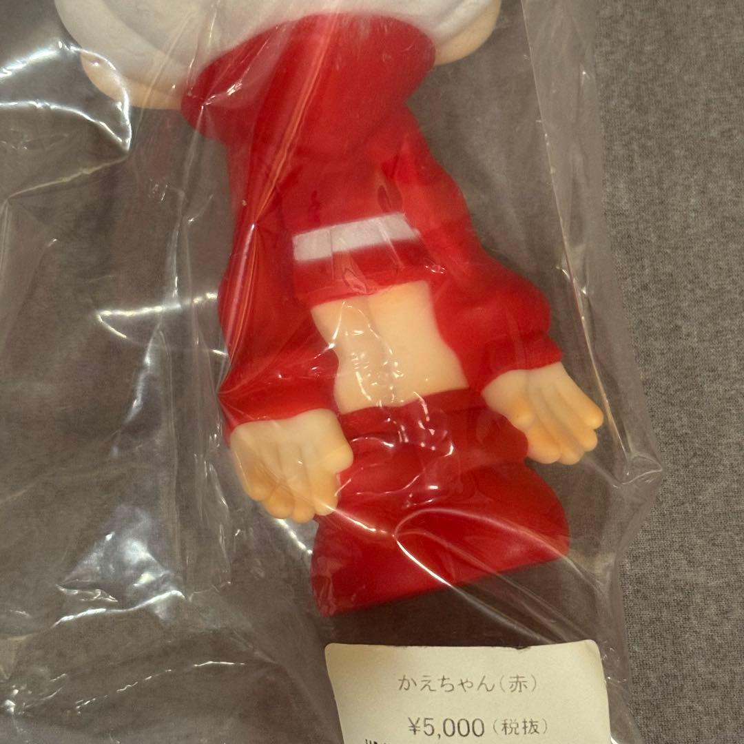 【新品】田中かえ かえのソフビ 赤 かえちゃん ソフビ 1/6計画 限定