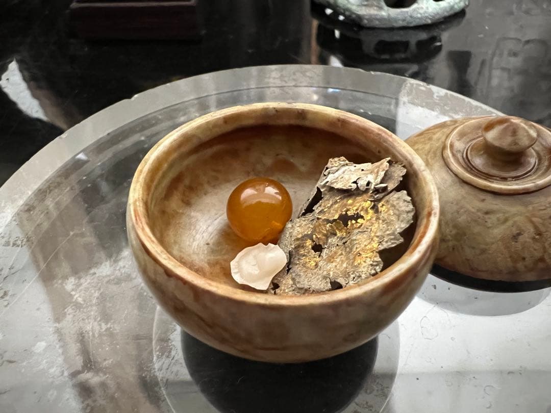 滑石製 舎利容器 仏具 仏教美術 仏像 古美術 骨董