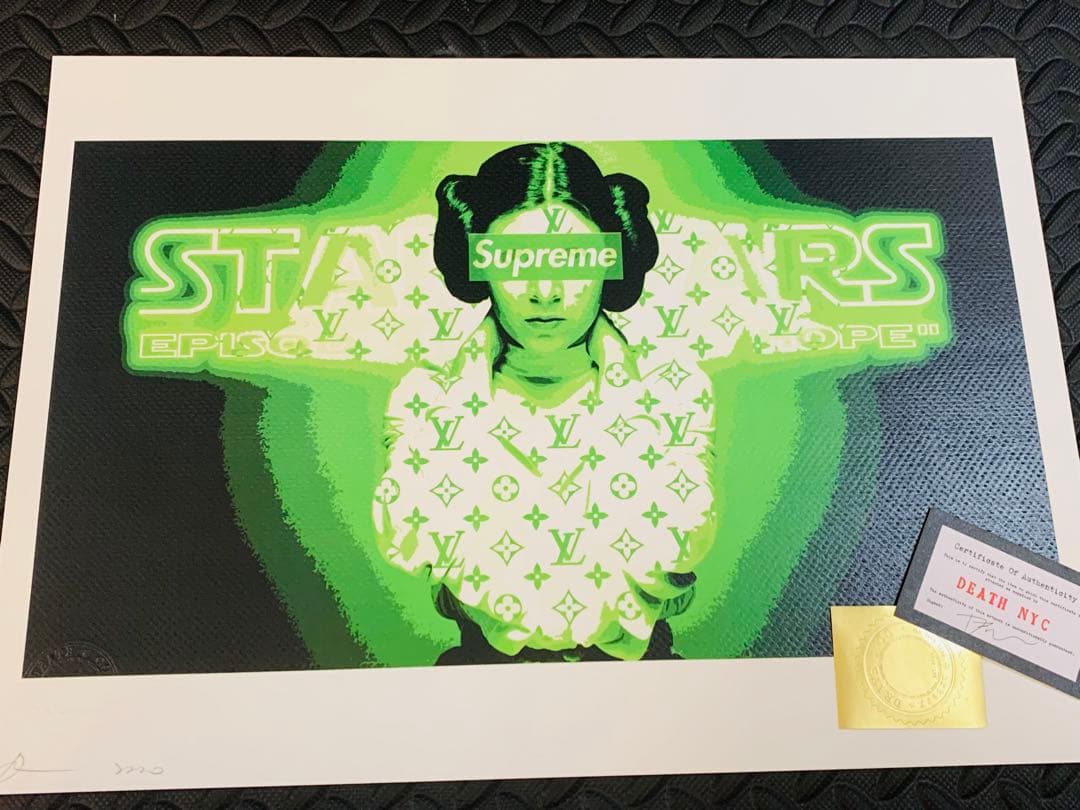 新入荷！世界限定品。正規品DEATH NYC ポップアート スターウォーズ