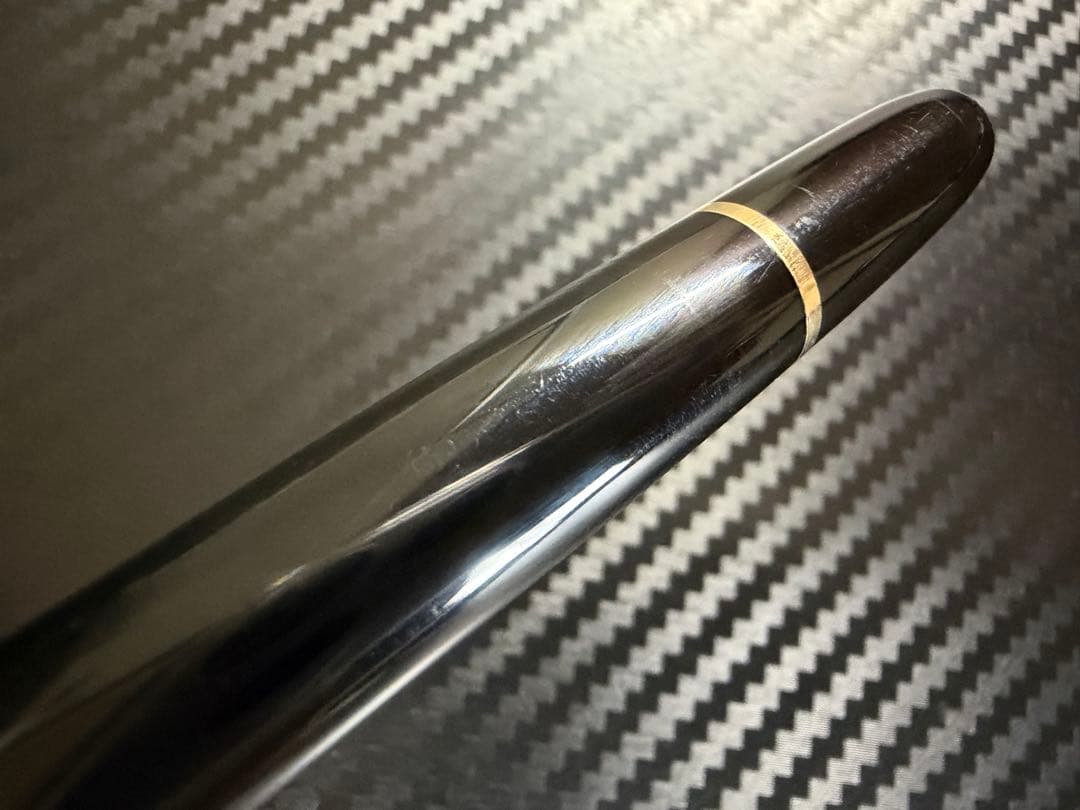 極美品 モンブラン マイスターシュテュック 144 ブラック 中白 F 万年筆