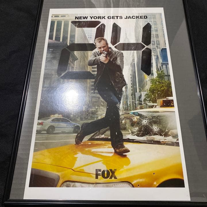 ジャックバウアー　twenty four 24 ポスター　FOX 公式　A3