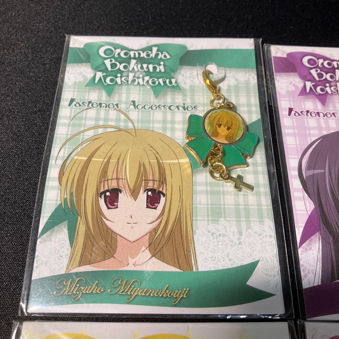 ファスナーアクセサリー　4種類セット　未開封品 「乙女はお姉さまに恋してる」