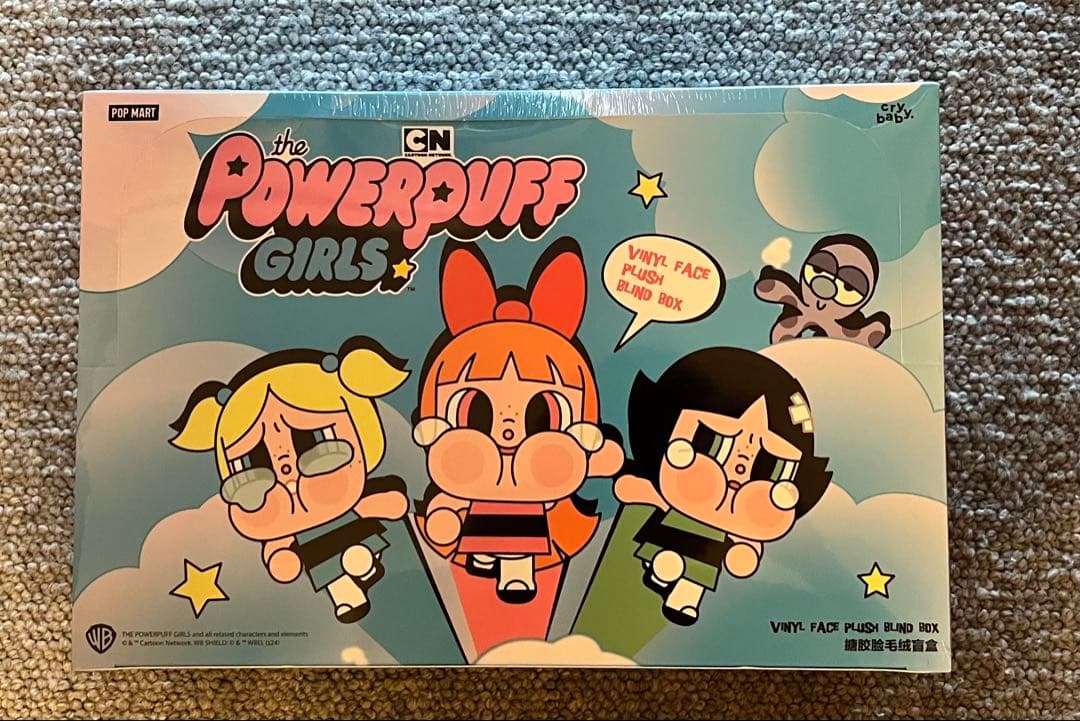 POPMART CRYBABY × パワーパフ ガールズ シリーズ ぬいぐるみ