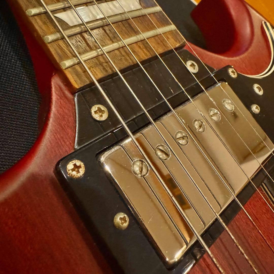 【美品】Epiphone G-400 Cherry SG 希少シリアルナンバー