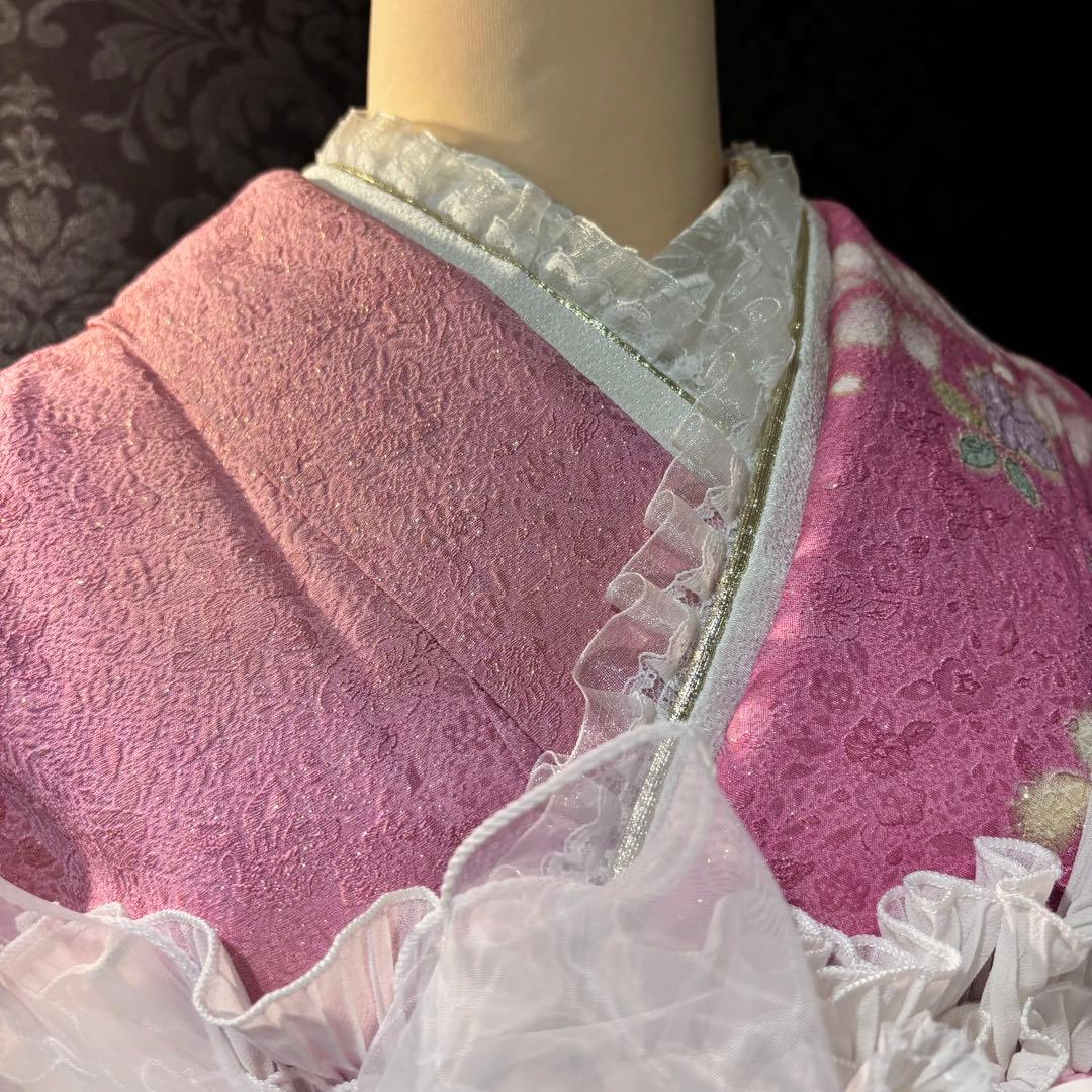 美品　辻ヶ花　花絞り　金通し　高級　刺繍　逸品　振袖　フルセット 振り袖