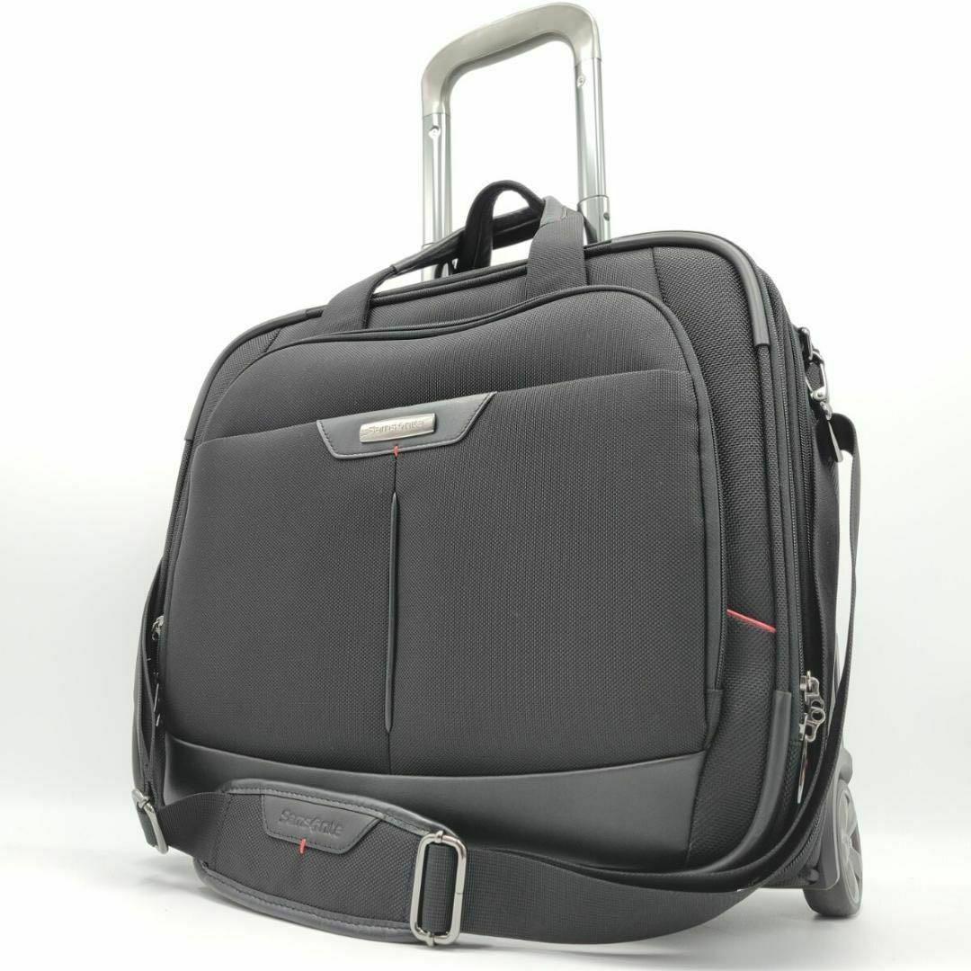 Samsonite 黒 キャリーケース&バッグ 中型 機内持ち込み可◎