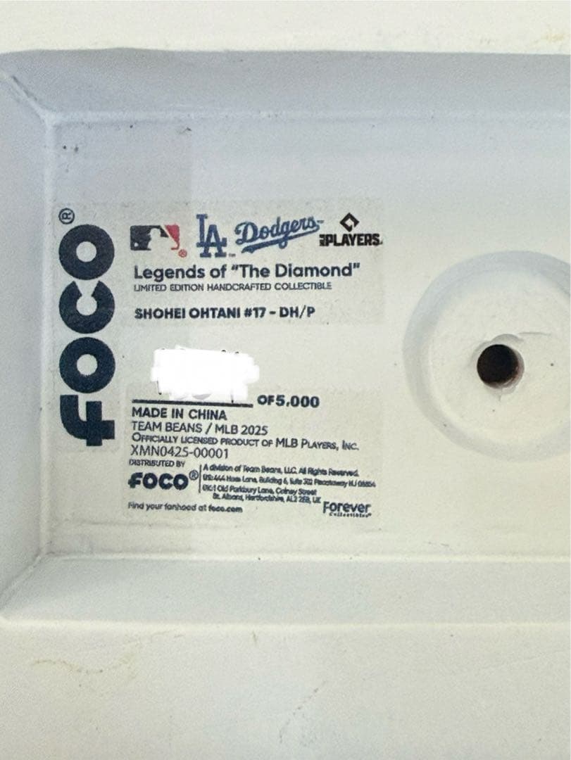 大谷翔平　ボブルヘッド ホームランカウンター　限定品　箱に難あり