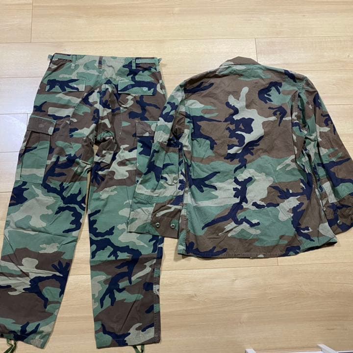 ベトナム戦 迷彩服 払下品 ウッドランド迷彩 ミリタリー サバゲー 米軍放出品